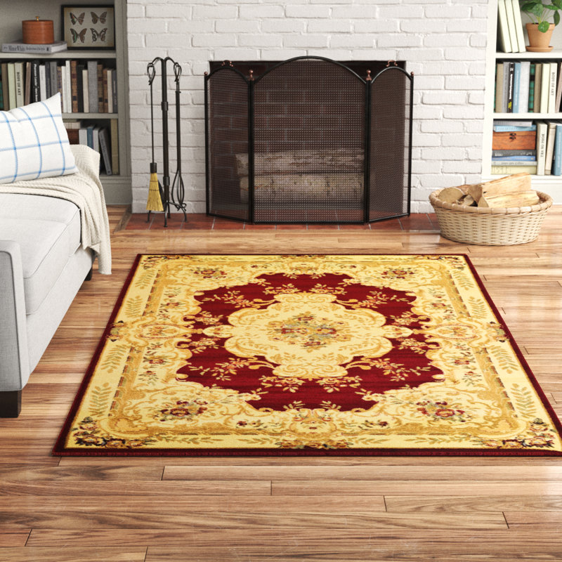 Andover Mills™ Meda Oriental Multicolor Area Rug & Reviews Wayfair